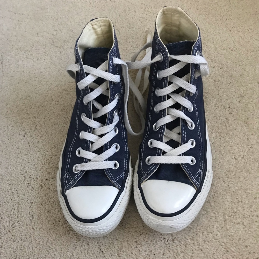 Converse High Top Navy Blue